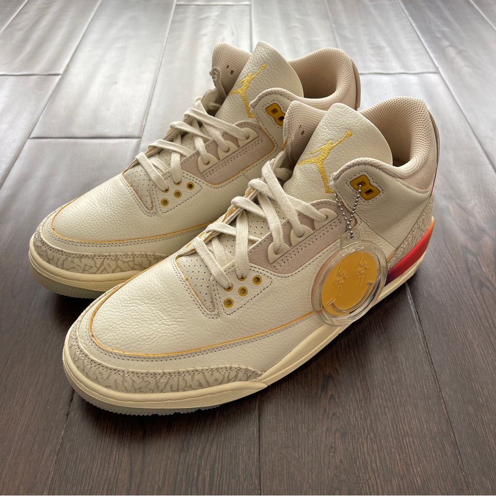 Air Jordan 3 Retro Sp J Balvin Medellin Sunset Men’s 10.5 Ds